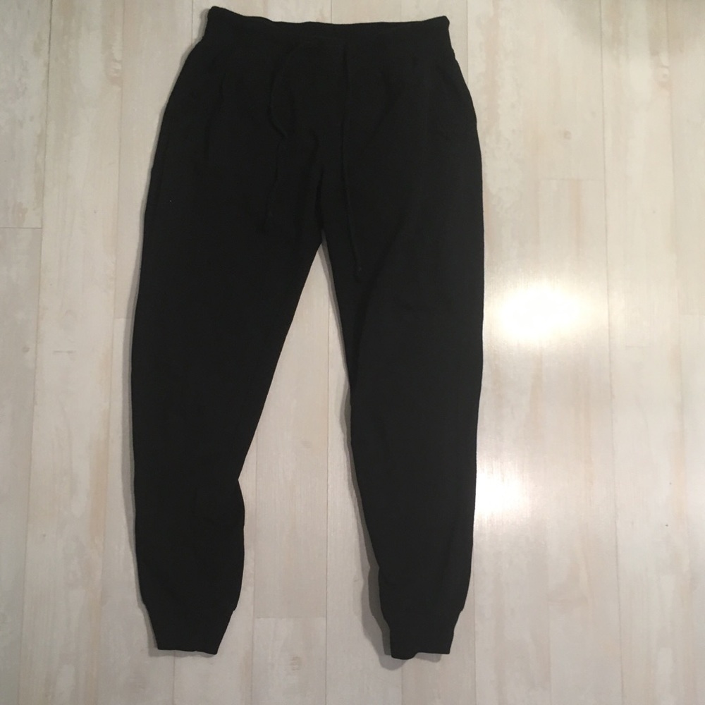 Black joggers